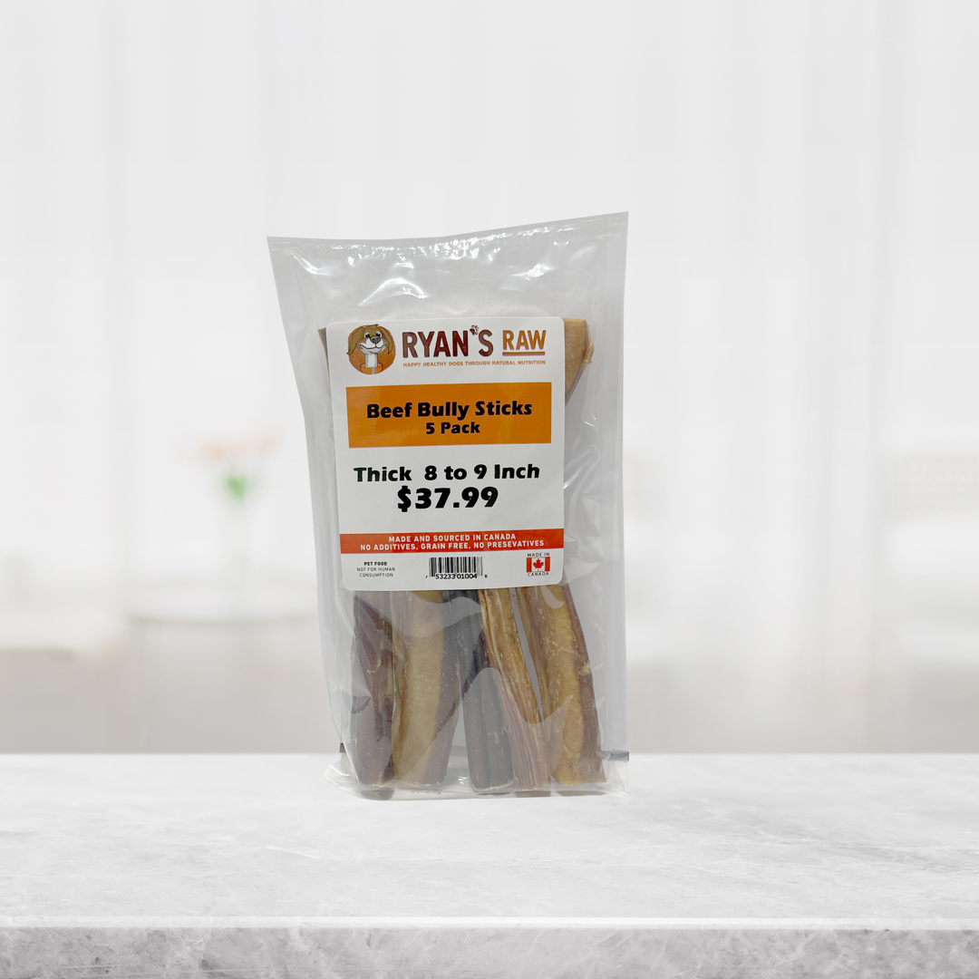 Beef Bully Sticks 5pk 8-9 inch